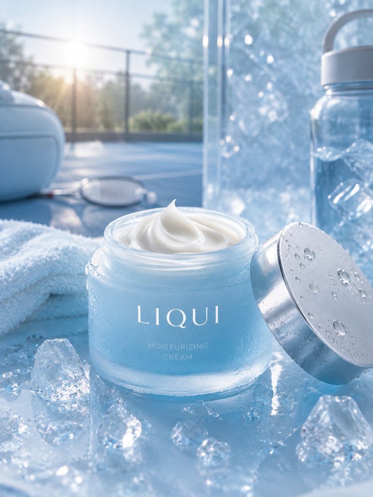 Skincare hero shot